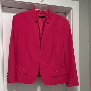 Nine West Vibrant Pink Women's Blazer